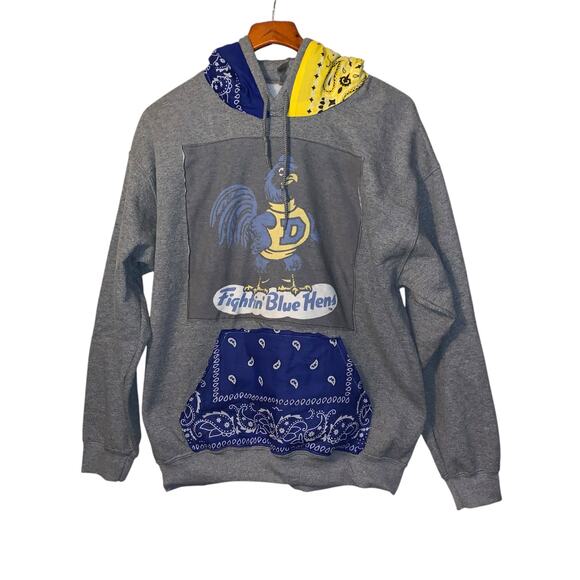 fighting blue hens Deleware sweatshirt size L - Picture 10 of 12